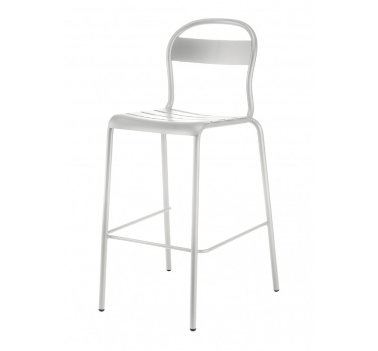 Барний стілець Stecca 5 White1